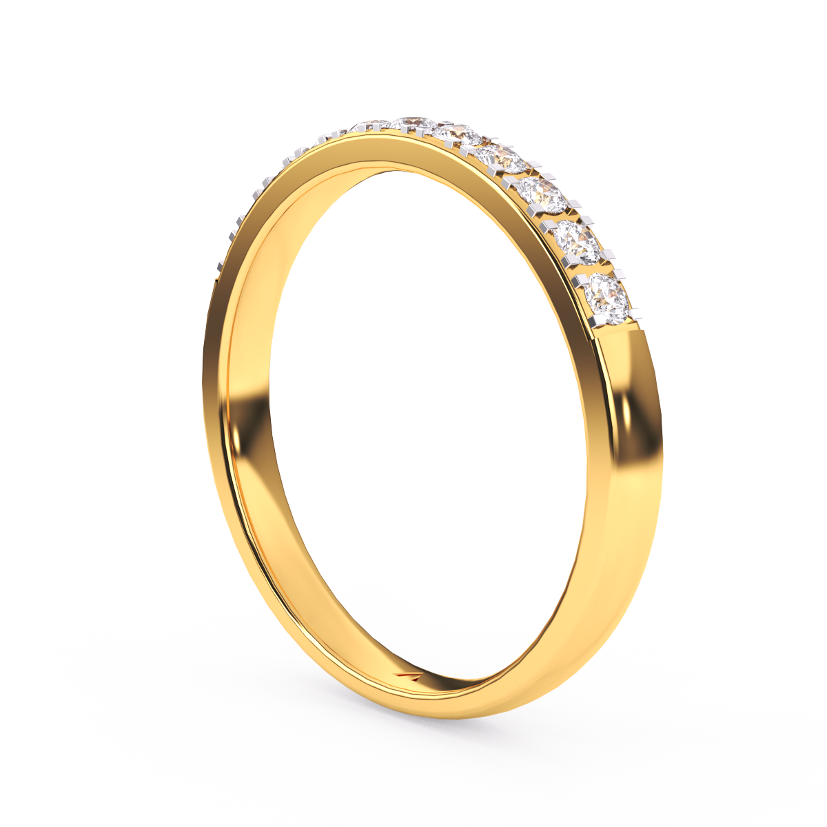 Sparking Half Eternity Matching Bridal Band